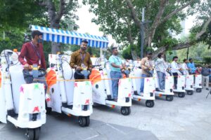 NDMC launches Gobbler litter picker machines for Broom-Free City initiative in New Delhi