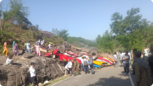 Bus accident in Udhampur Jammu and Kashmir as vehicle falls into gorge causing deaths and injuries